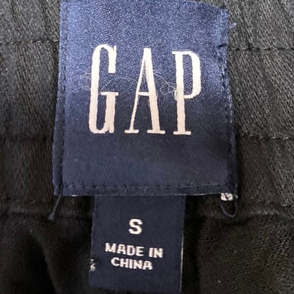 Gap Women's Black High Waisted Tapered Carrot Career Trousers Pants Size S - Picture 4 of 5